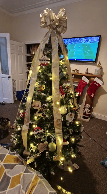 Shannon Simpson’s Christmas decorations