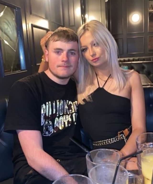 Truman with girlfriend Lauren