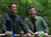 Ant & Dec have been their usual cheeky selves on I’m a Celeb this year (Image: ITV)