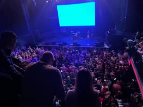 The screen bugs during the match at NX Newcastle