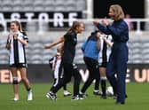 Newcastle United co-owner Amanda Staveley. (Photo by Stu Forster/Getty Images)