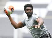 Former Arsenal defender Kolo Toure is Wigan Athletic’s new manager. (Photo by MICHAEL REGAN/POOL/AFP via Getty Images)