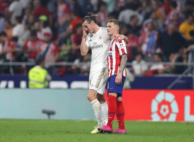 Gareth Bale and Kieran Trippier pictured together during their time in Spain. (Photo by Angel Martinez/Getty Images)