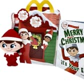 The limited edition Elf on the Shelf boxes are launching at McDonald’s for Christmas 2022.