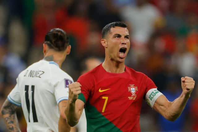 Former Manchester United star Cristiano Ronaldo. (Photo by Odd ANDERSEN / AFP) 