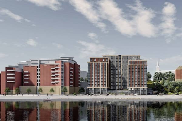 New plans for the Plot 12 development on Newcastle\'s Quayside. Photo: Whittam Cox Architects via Newcastle City Council planning portal.