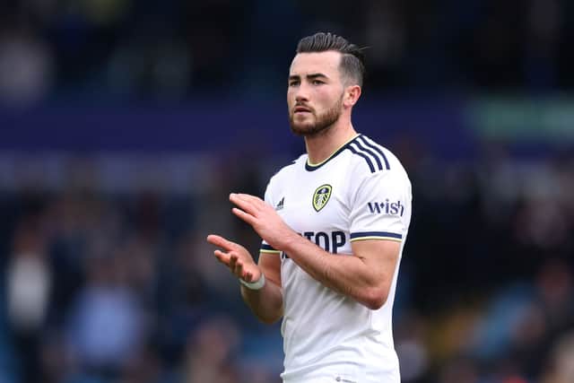 Leeds United winger Jack Harrison. (Photo by George Wood/Getty Images)