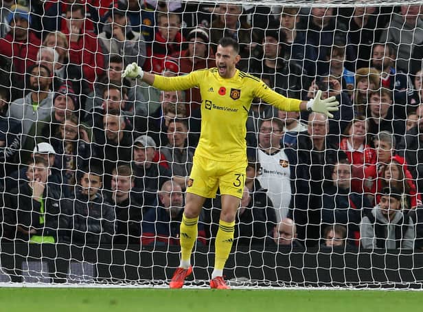 <p>Newcastle United goalkeeper Martin Dubravka is currently on l(Photo by Matthew Peters/Manchester United via Getty Images)</p>