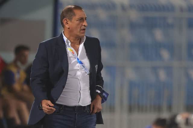 Al-Hilal manager Ramon Diaz. (Photo by FAYEZ NURELDINE/AFP via Getty Images)