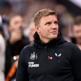 Newcastle United head coach Eddie Howe. (Photo by George Wood/Getty Images)