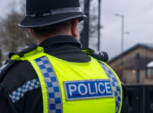 Police attended the address in Sunderland on Saturday lunchtime