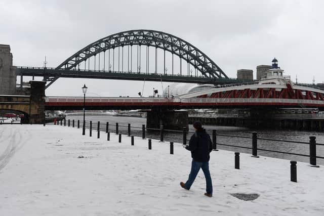 Snow could hit Tyneside this weekend (Image: Getty Images)