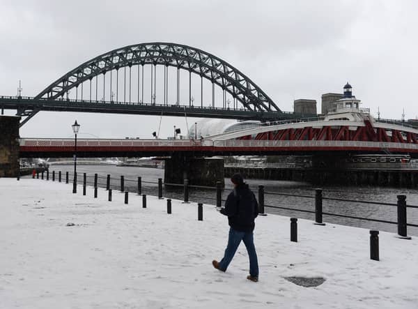 Snow could hit Tyneside this weekend (Image: Getty Images)