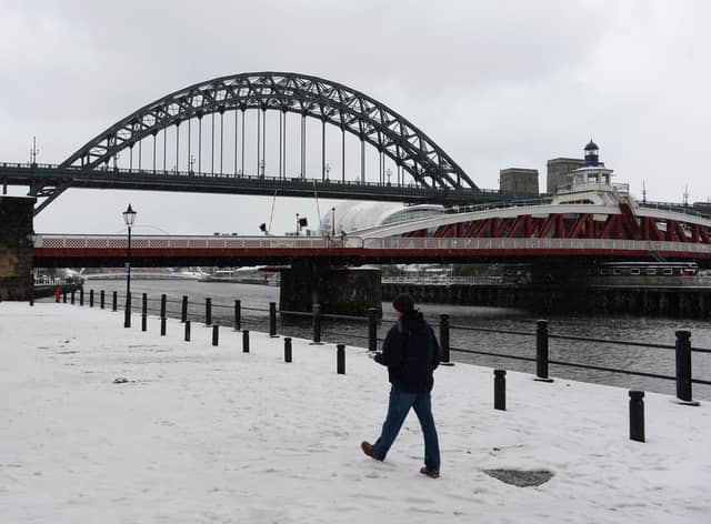 Snow could hit Tyneside this weekend (Image: Getty Images)