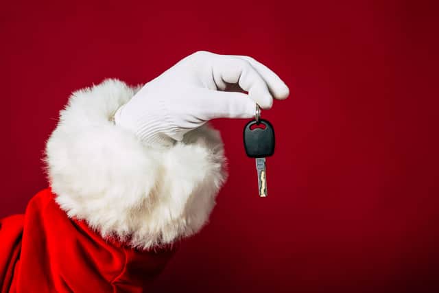Be wary of wearing your Santa costume whilst driving