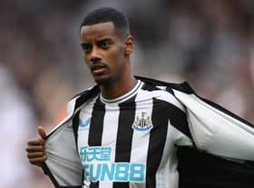 Newcastle United striker Alexander Isak.  (Photo by Stu Forster/Getty Images)