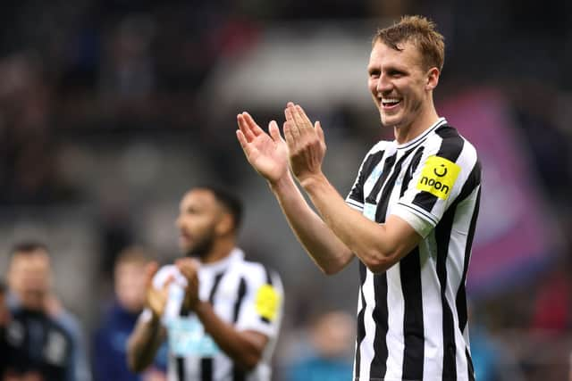 Newcastle United defender Dan Burn. (Photo by George Wood/Getty Images)