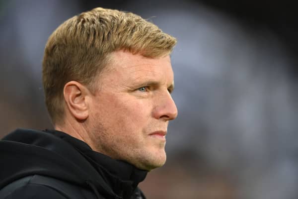 Newcastle United head coach Eddie Howe. (Photo by Stu Forster/Getty Images)