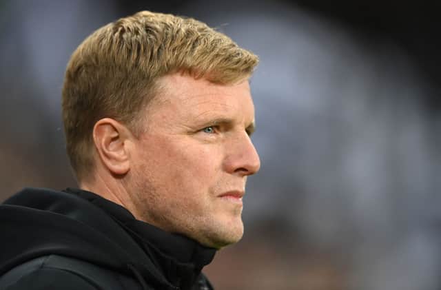 Newcastle United head coach Eddie Howe. (Photo by Stu Forster/Getty Images)