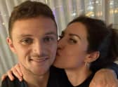 Kieran Trippier and Charlotte Trippier reunited