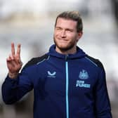Newcastle United goalkeeper Loris Karius. (Photo by Ian MacNicol/Getty Images)