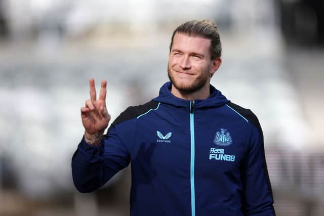 Newcastle United goalkeeper Loris Karius. (Photo by Ian MacNicol/Getty Images)