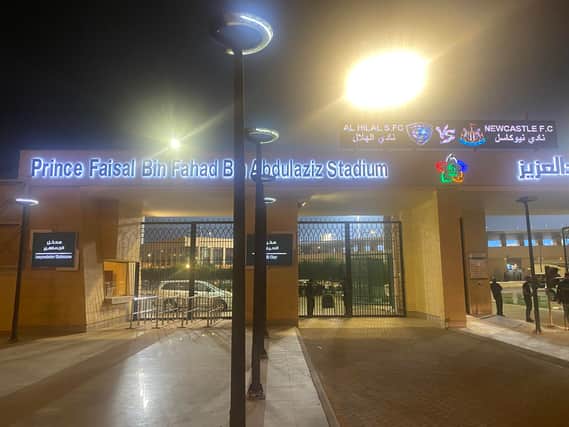 Prince Faisal bin Fahd Stadium. 