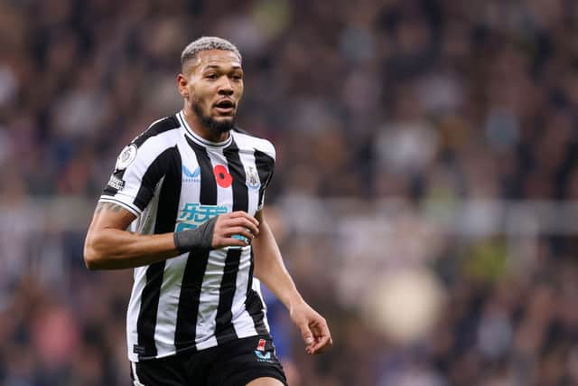Newcastle United midfielder Joelinton.  (Photo by George Wood/Getty Images)