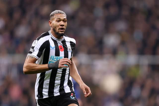 Newcastle United midfielder Joelinton.  (Photo by George Wood/Getty Images)