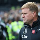 Newcastle United head coach Eddie Howe. (Photo by Henry Browne/Getty Images)