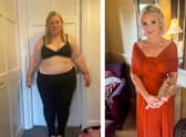  Natasha Burt before and after the weight loss