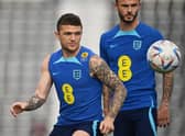 Newcastle United and England right-back Kieran Trippier. (Photo by PAUL ELLIS/AFP via Getty Images)