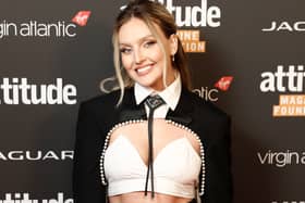 Perrie Edwards at the Attitude awards