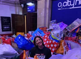Christmas presents donated at Laffs 4 Kids 2022