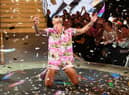 BOREHAMWOOD, ENGLAND - AUGUST 26:  Stephen Bear wins Celebrity Big Brother at Elstree Studios on August 26, 2016 in Borehamwood, England.  (Photo by Jeff Spicer/Getty Images)