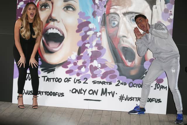 Stephen Bear and Charlotte Crosby dated in 2017