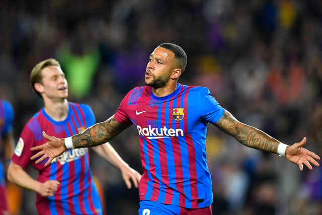 The Dutchman looks set to leave Barcelona after struggling for game time this season. Man United, Arsenal, Tottenham and Chelsea are all rumoured to be interested in the forward.