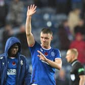 Rangers defender Leon King.  (Photo by Mark Runnacles/Getty Images)