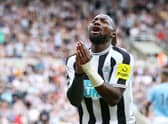 Newcastle United star Allan Saint-Maximin. (Photo by Clive Brunskill/Getty Images)