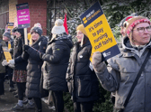 Nurses strikes in Newcastle