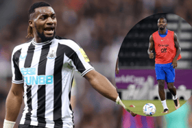 Newcastle United winger Allan Saint-Maximin is close friends with Marcus Thuram. (Photo credit: Getty Images)