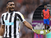 Newcastle United winger Allan Saint-Maximin is close friends with Marcus Thuram. (Photo credit: Getty Images)