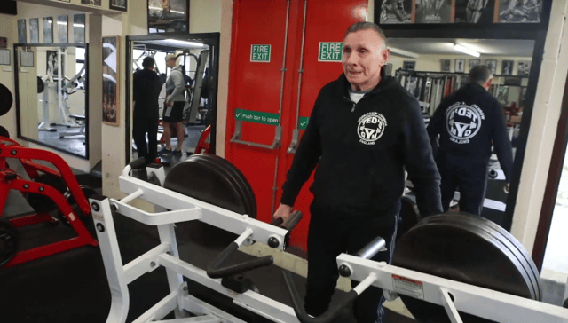 Ted Clifton, the 81-year-old bodybuilder