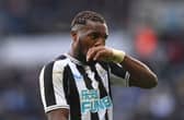 Newcastle United star Allan Saint-Maximin. (Photo by Stu Forster/Getty Images)