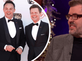 Richard Osman walked out to an Ant & Dec classic the day after his wedding (Image: Getty / BBC)