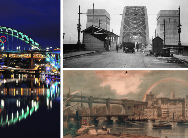 The evolution of the Tyne Bridge