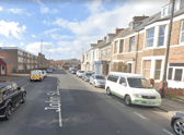 The incident happened on John St in Cullercoats (Image: Google Streetview)