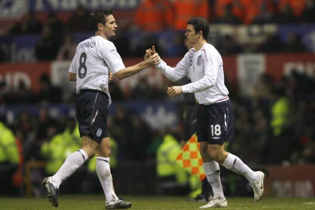 It seems Joey Barton and Frank Lampard didn’t see eye-to-eye on international duty (Image: Getty Images)