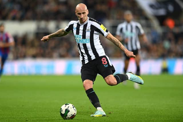 Newcastle United midfielder Jonjo Shelvey. (Photo by Stu Forster/Getty Images)