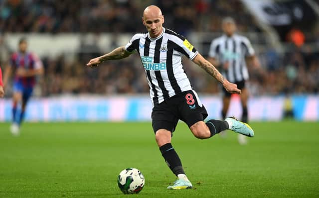 Newcastle United midfielder Jonjo Shelvey. (Photo by Stu Forster/Getty Images)